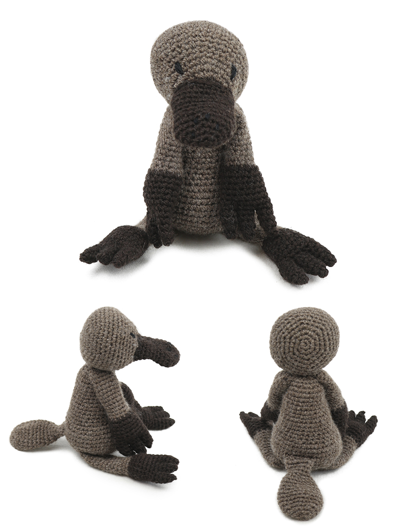 toft caroline the platypus amigurumi crochet animal
